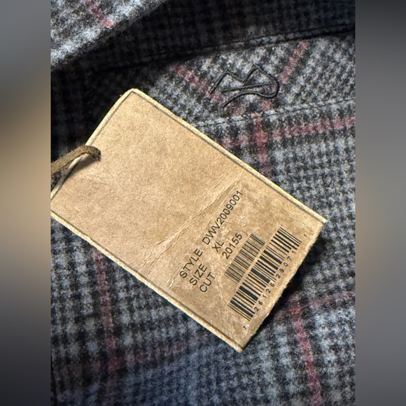 Miller Ranch presented by Cinch Men’s Western Wool Plaid Notched Vest - Picture 5 of 10